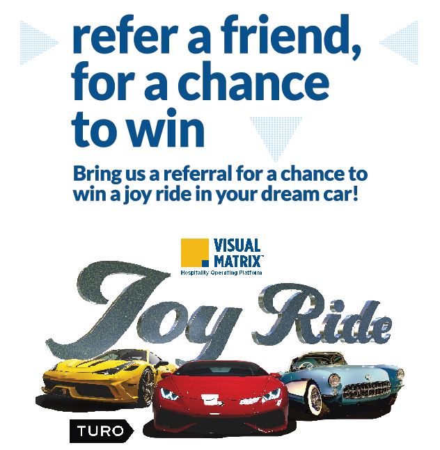 Refer a Friend for a chance to win