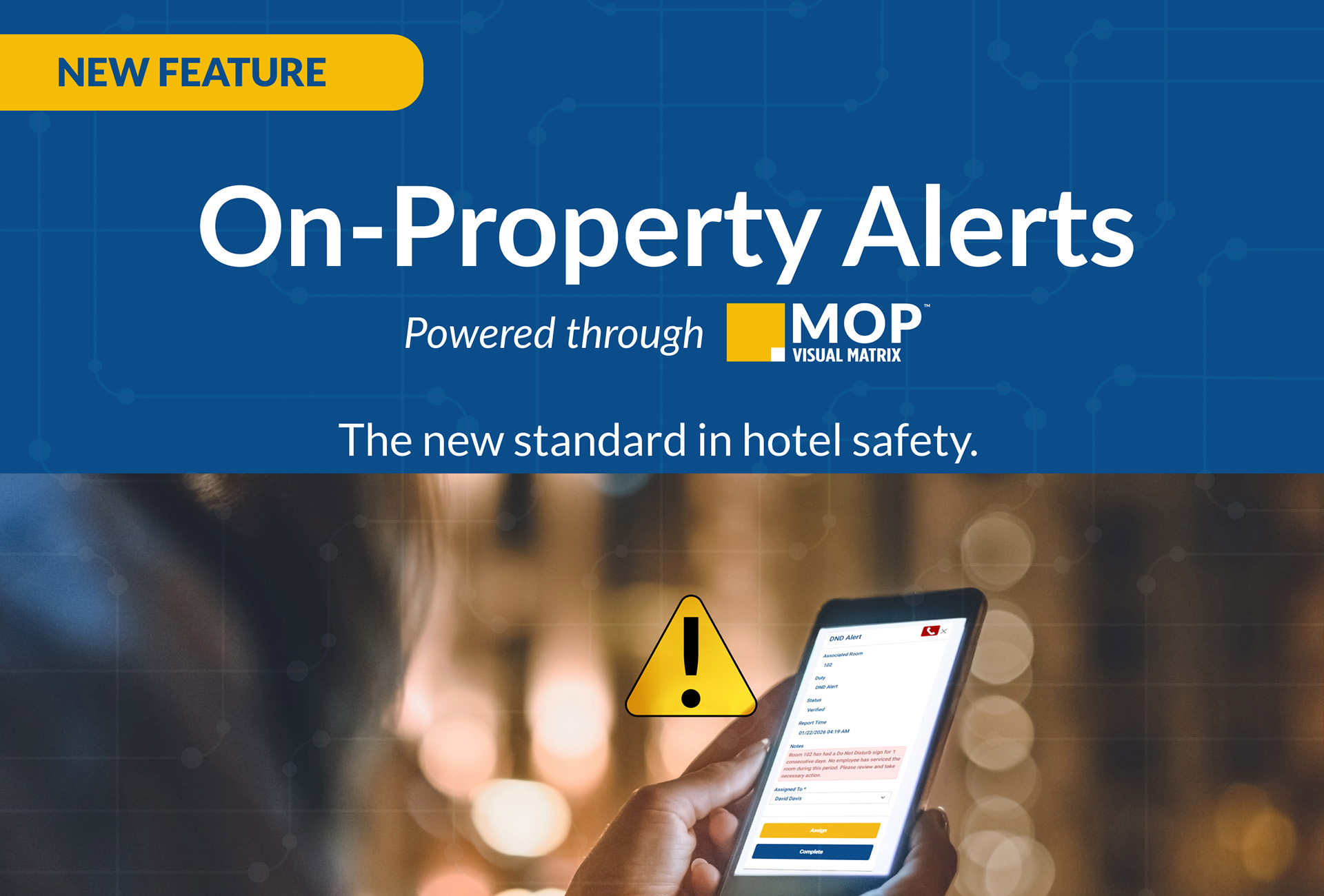 Hotel Safety Device | On-Property Alerts by Visual Matrix – Visual Matrix