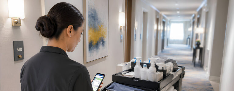 MOP Housekeeping and Maintenance tool that works with Choice Hotels Software.