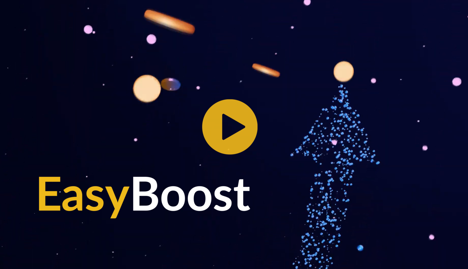 Preview of the EasyBoost overview video showing a front desk check in